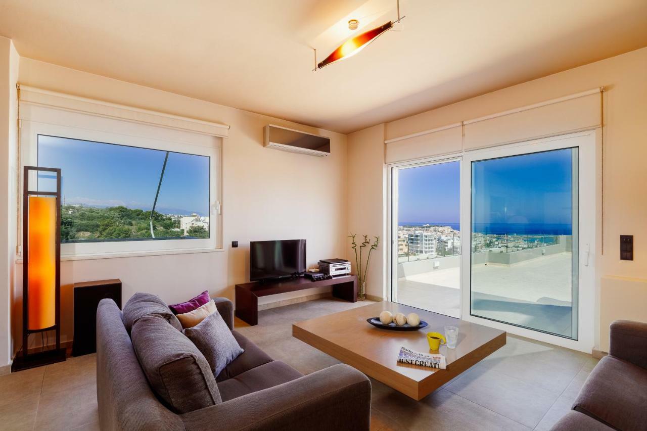 罗希姆诺Stelios Penthouse公寓 外观 照片